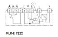 Eberle KLR-E 7222 - termostat pro klimatizace a fan coily