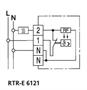 Eberle RTR-E 6121 - pokojový bimetalový termostat