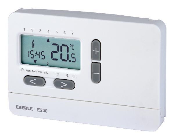 Digitální prostorový termostat Eberle E200