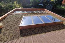Kombinovaná střecha zimní zahrady