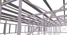 Workshop steel structure