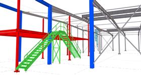 steel structure of warehouse